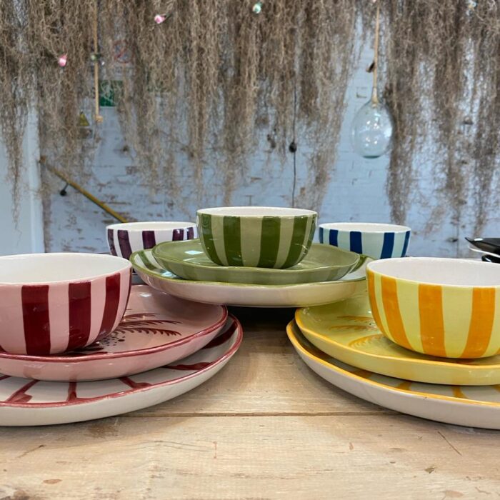 Puesto Stripes y palma color a elección